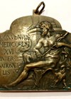 Photo showing Aesculapius, as depicted on the medal of the 16th International Medical Congress