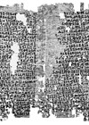 Image showing The Kahun Gynaecological Papyrus.