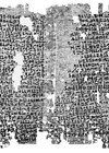 Image showing The Kahun Gynaecological Papyrus.