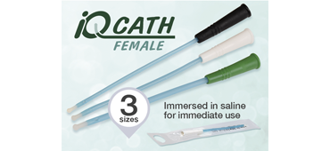 NEW female single use catheter (IQ Cath 43)