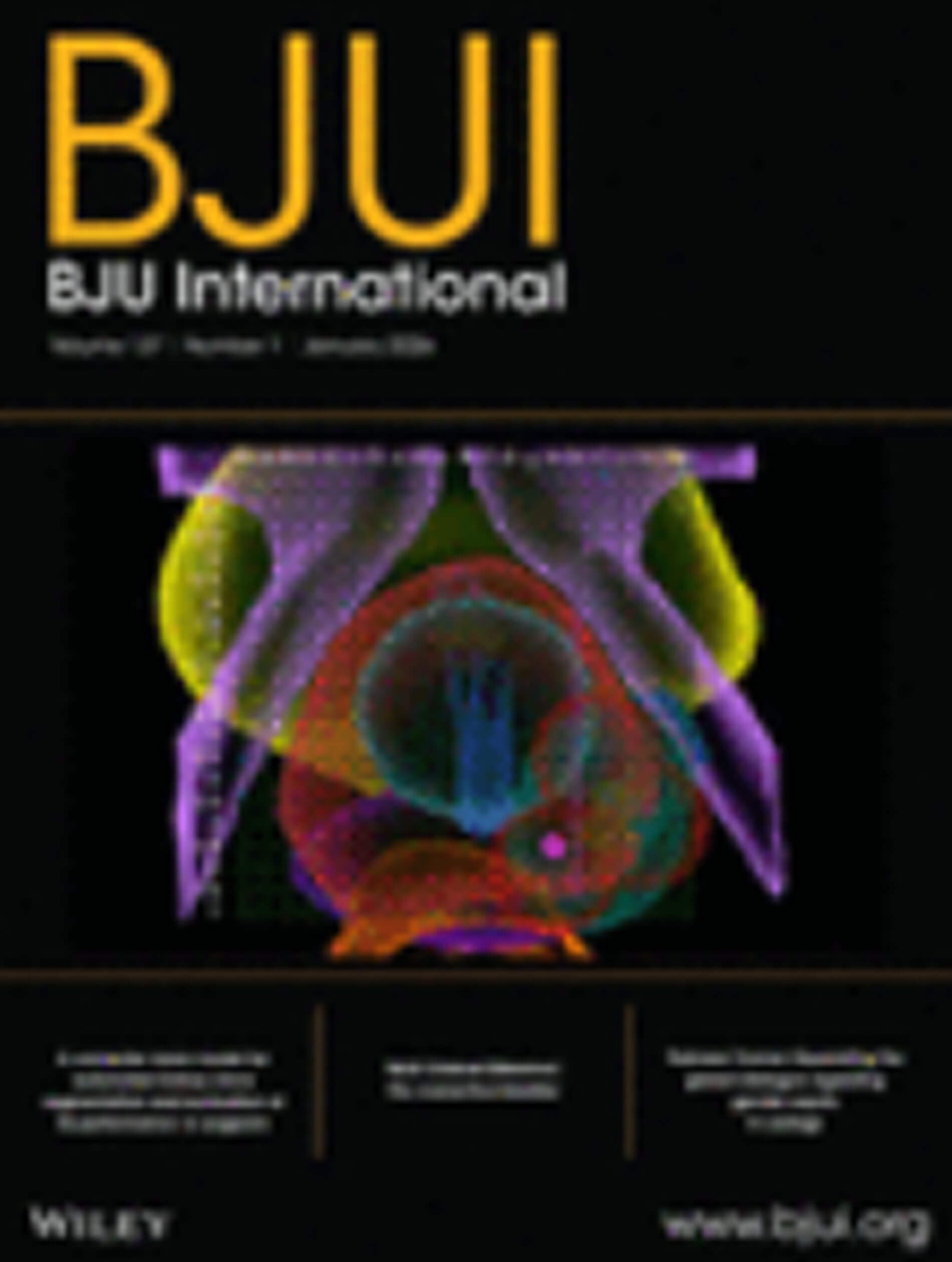 BJU International journal cover image.